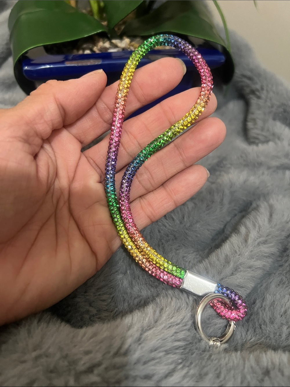 💝 Purse charm / Keychain / phone wristlet NEW retail $15 - Picture 3 of 5